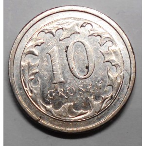 POLAND 10 Groszy 2016