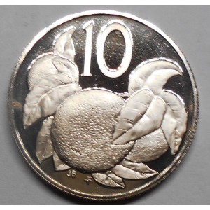 COOK ISLANDS 10 Cents 1977...
