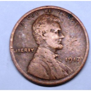 USA 1 Cent 1917 Lincoln