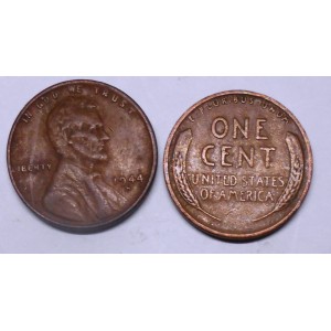 USA 1 Cent 1944 S Lincoln