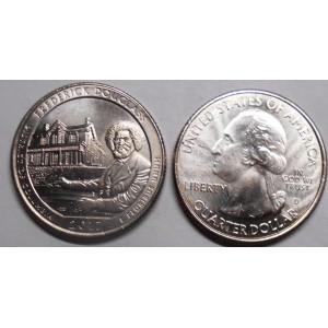 USA 1/4 Dollar 2017 D...