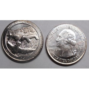 USA 1/4 Dollar 2017 D Iowa...