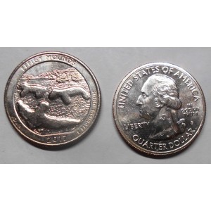 USA 1/4 Dollar 2017 S Iowa...