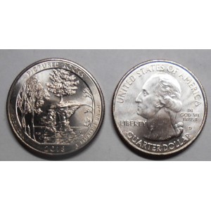 USA 1/4 Dollar 2018 D...