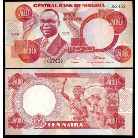 NIGERIA 10 Naira 2004