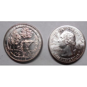 USA 1/4 Dollar 2018 S...