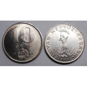 HUNGARY 10 Forint 1972