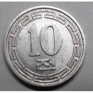 NORTH KOREA 10 Chon 1959 KM 3