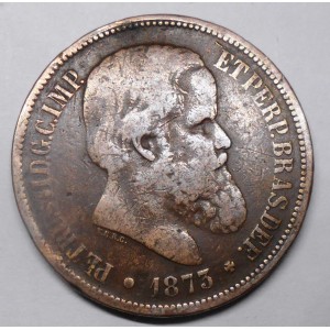 BRAZIL 40 Reis 1873