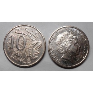 AUSTRALIA 10 Cents 2010
