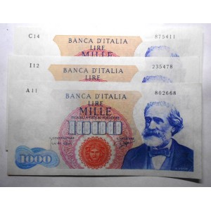 1000 Lire VERDI 1962