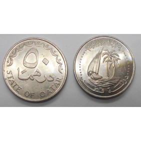 QATAR 50 Dirhams 1998