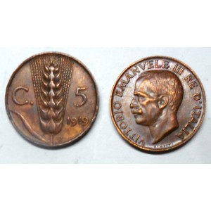 5 Centesimi 1919