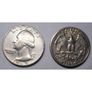 USA Washington Quarter 1969
