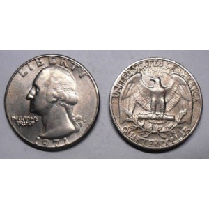 USA Washington Quarter 1971 D