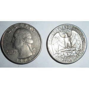 USA Washington Quarter 1978