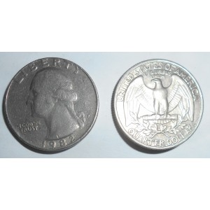 USA Washington Quarter 1982 P
