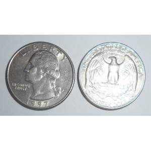 USA Washington Quarter 1997 P