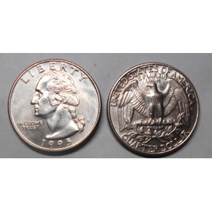 USA Washington Quarter 1995 D