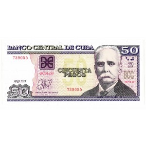 CUBA 50 Pesos 2025 Russian...