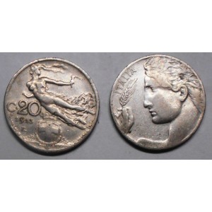 20 Centesimi 1913 donna...