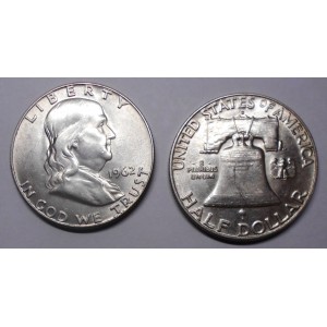 USA Half Dollar Franklin...