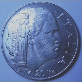 20 Centesimi IMPERO 1941