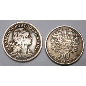 PORTUGAL 50 Centavos 1944