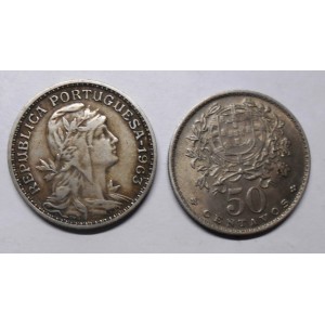 PORTUGAL 50 Centavos 1963