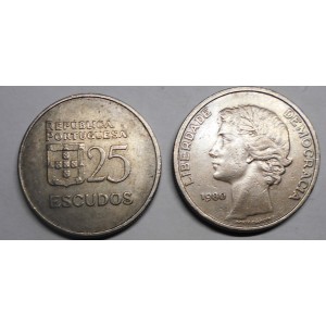 PORTUGAL 25 Escudos 1980