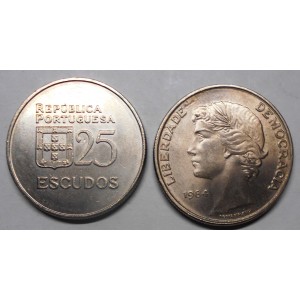PORTUGAL 25 Escudos 1984