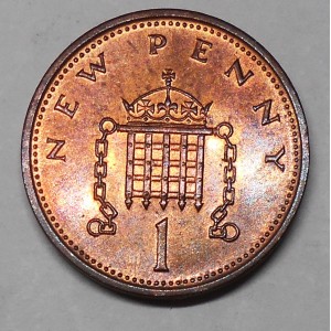 GREAT BRITAIN 1 Penny 1976