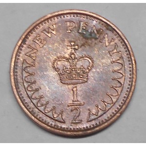 GREAT BRITAIN 1/2 Penny 1980