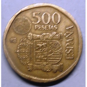 SPAIN 500 Pesetas 1994 Juan...