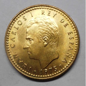 SPAIN 1 Peseta 1975 (80)
