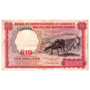 MALAYA & BRITISH BORNEO 10...