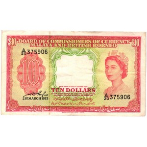 MALAYA & BRITISH BORNEO 10...