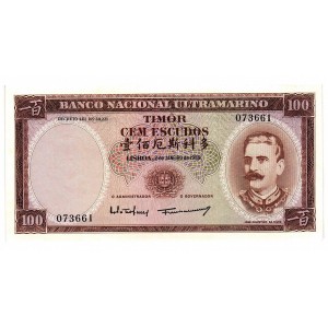 TIMOR 100 Escudos 1959