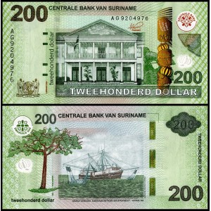 SURINAME 200 Dollars 2024