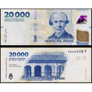 ARGENTINA 20.000 Pesos 2024...