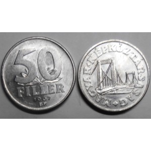 HUNGARY 50 Filler 1967