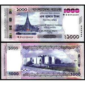 BANGLADESH 1000 Taka 2026...