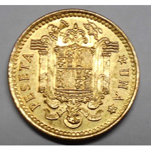 SPAIN 1 Peseta 1966 (75)