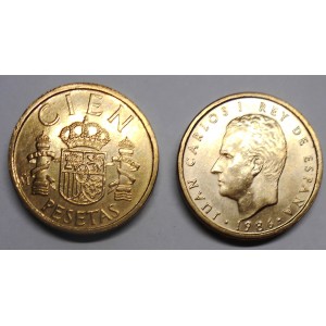 SPAIN 100 Pesetas 1986