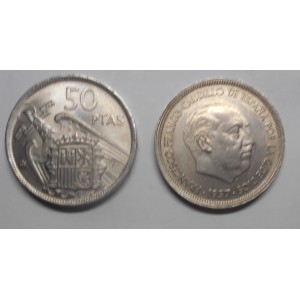 SPAIN 50 Pesetas 1957 (60)
