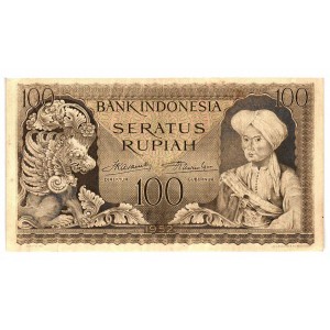 INDONESIA 100 Rupiah 1952