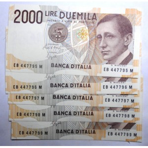 2000 Lire Marconi Lettera B