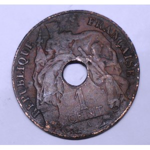FRENCH INDOCHINA 1 Cent 1926