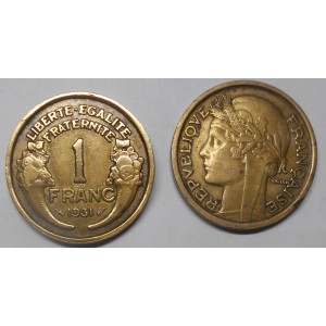 FRANCE 1 Franc 1931