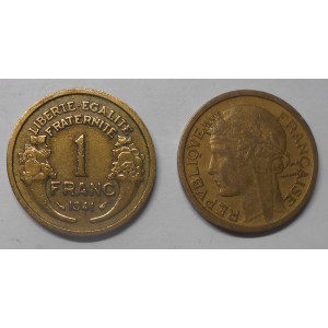 FRANCE 1 Franc 1941